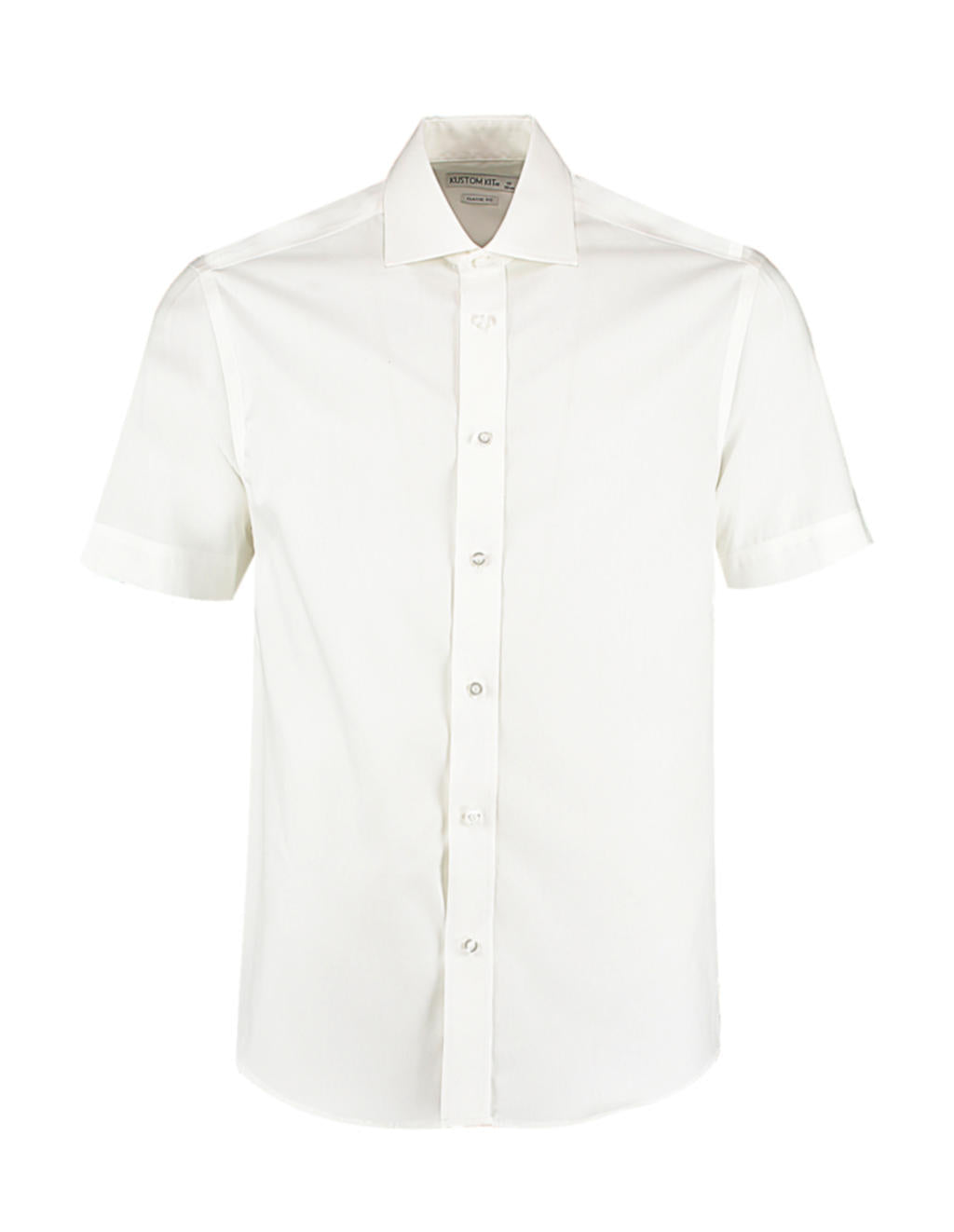  Classic Fit Premium Cutaway Oxford Shirt SSL in Farbe White