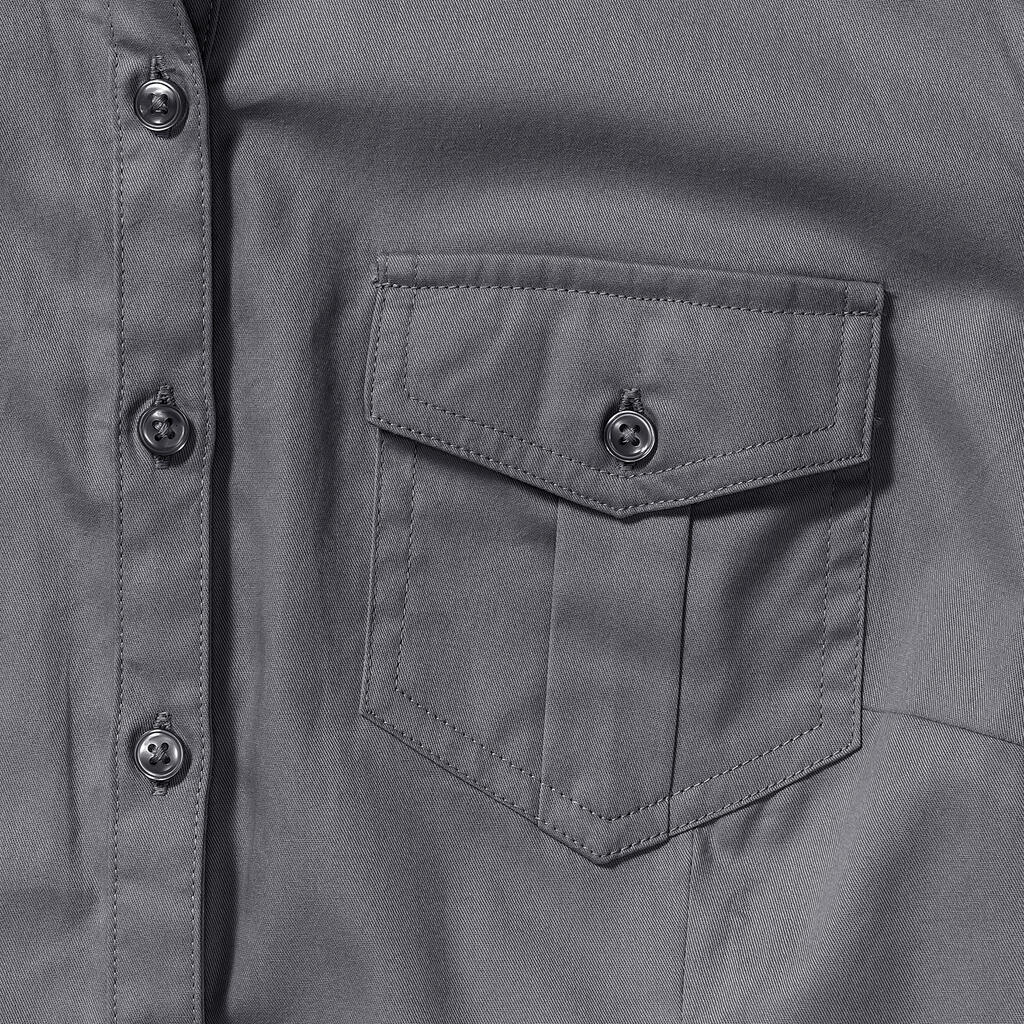  Ladies' Roll 3/4 Sleeve Shirt in Farbe White