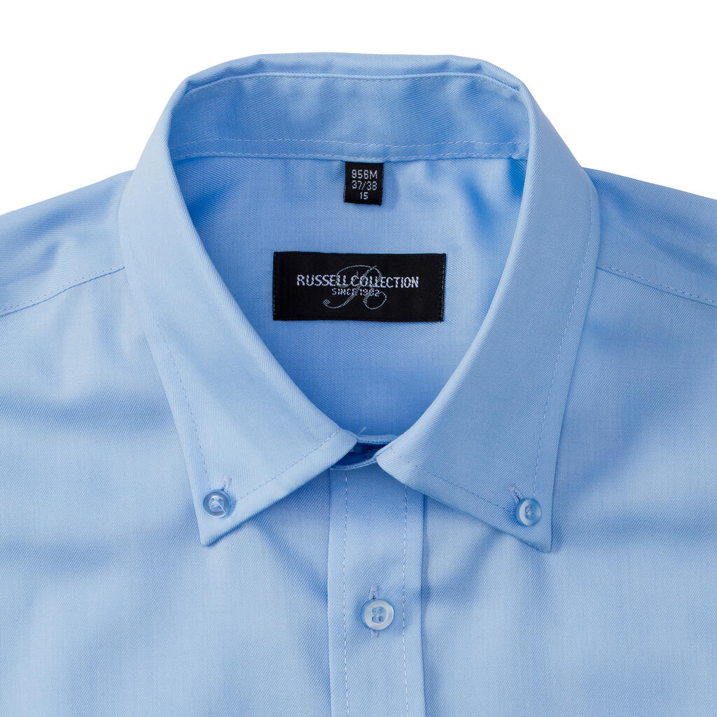  Men's LS Ultimate Non-iron Shirt in Farbe White