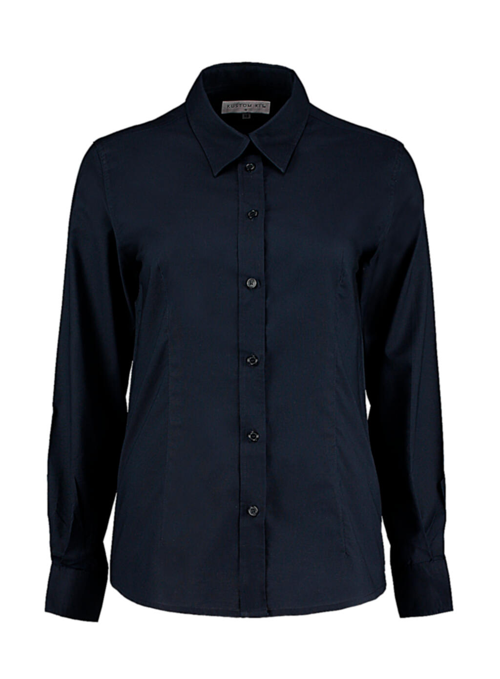  Women's Tailored Fit Workwear Oxford Shirt in Farbe French Navy