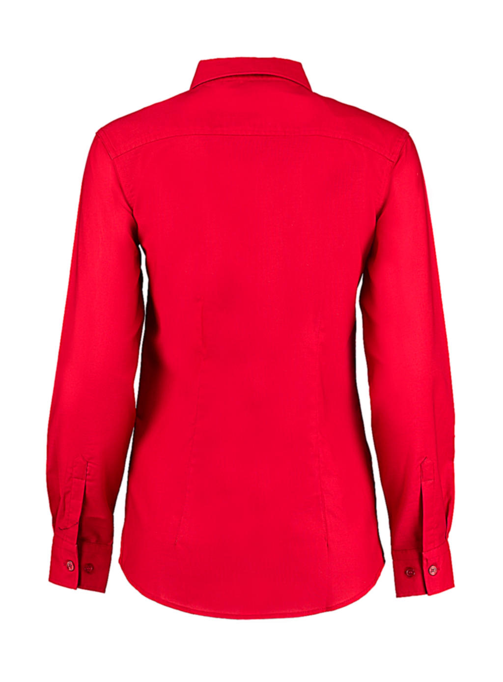  Women's Tailored Fit Workwear Oxford Shirt in Farbe White
