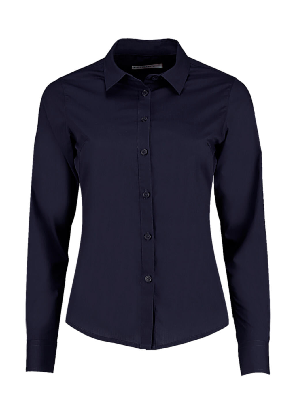  Women's Tailored Fit Poplin Shirt in Farbe Dark Navy