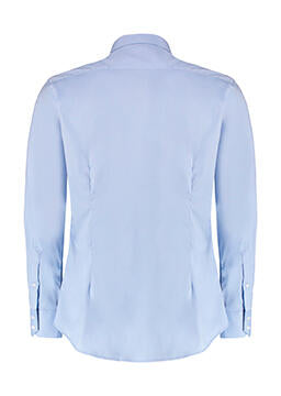  Slim Fit Stretch Oxford Shirt LS in Farbe White