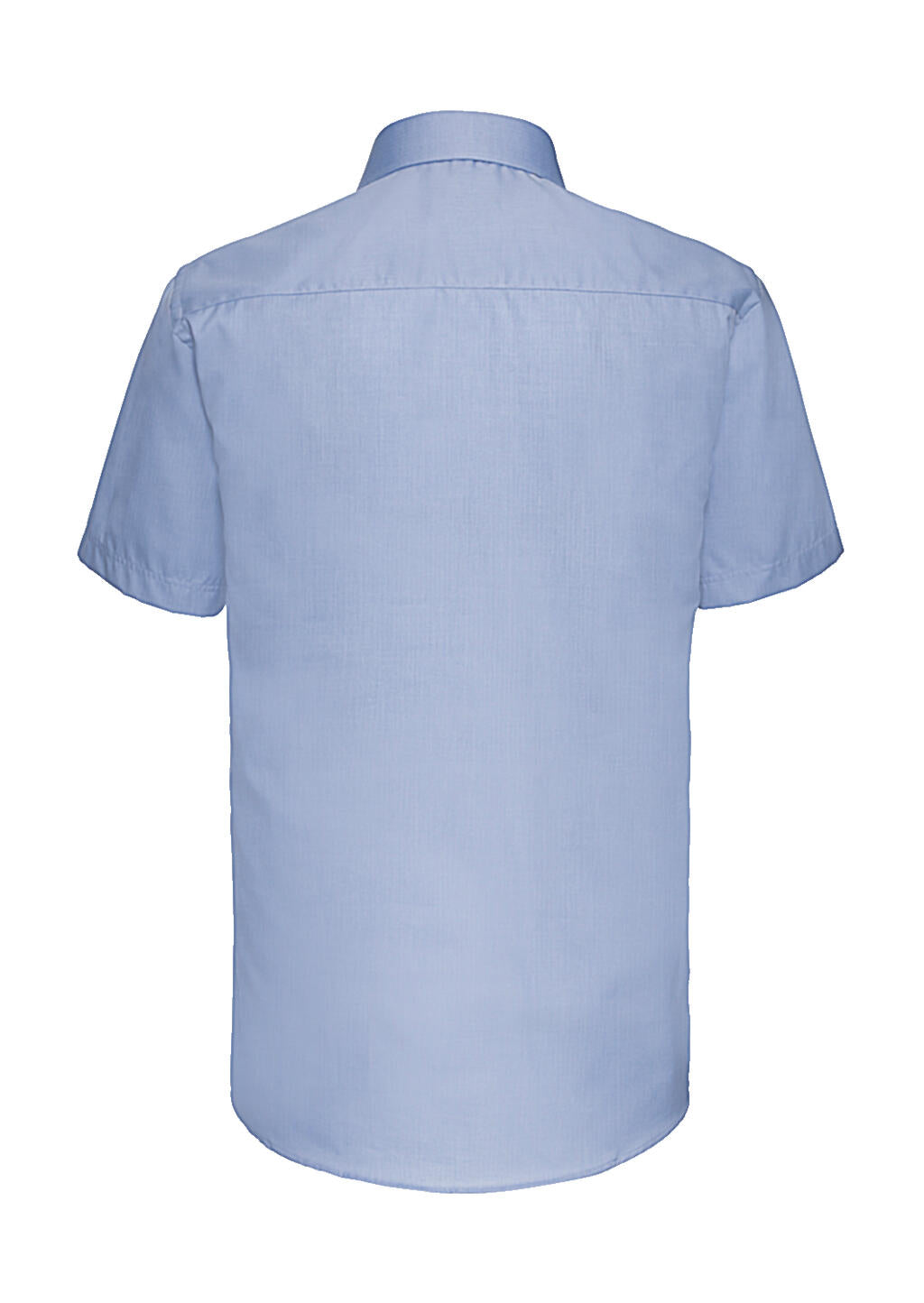  Men's Herringbone Shirt in Farbe White