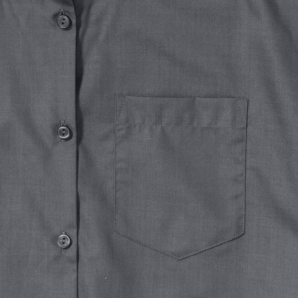  Ladies' Poplin Shirt in Farbe White