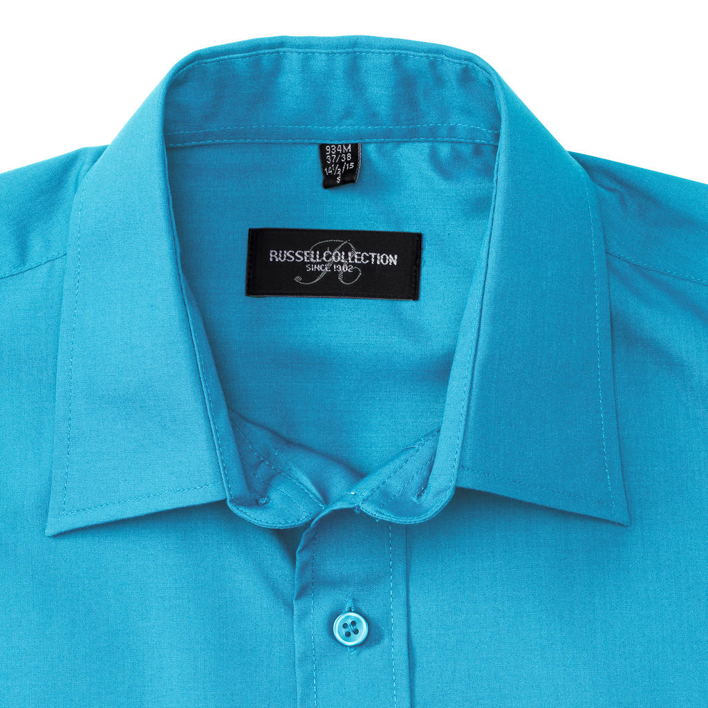  Poplin Shirt LS in Farbe White