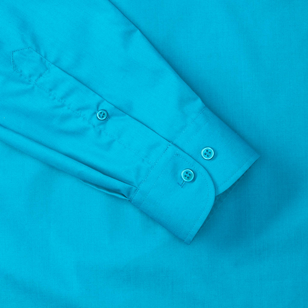  Poplin Shirt LS in Farbe White