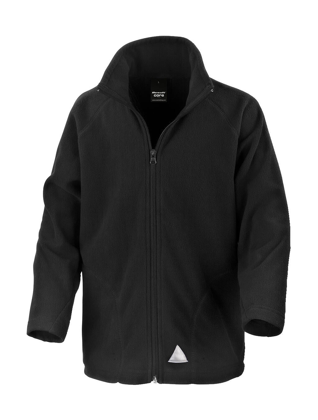  Junior/Youth Microfleece Top in Farbe Black