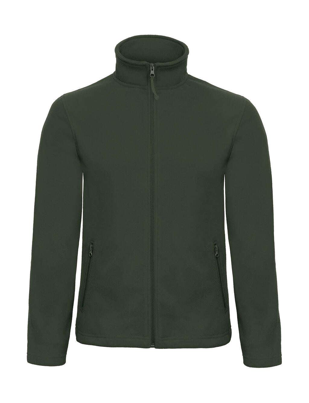  ID.501 Micro Fleece Full Zip in Farbe Forest Green