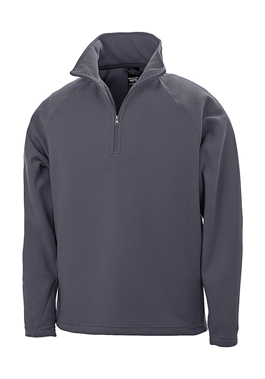  Microfleece Top in Farbe Charcoal