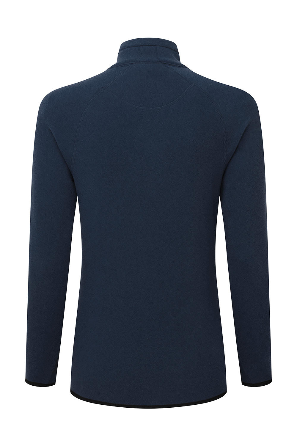 Ladies' Full Zip Microfleece in Farbe Dark Black