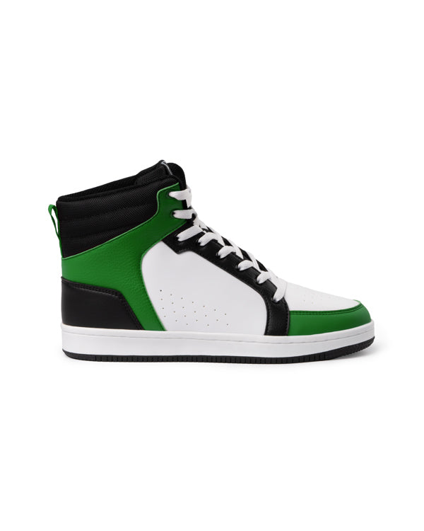 Turnschuhe Space in Farbe Black/White/Bottle Green