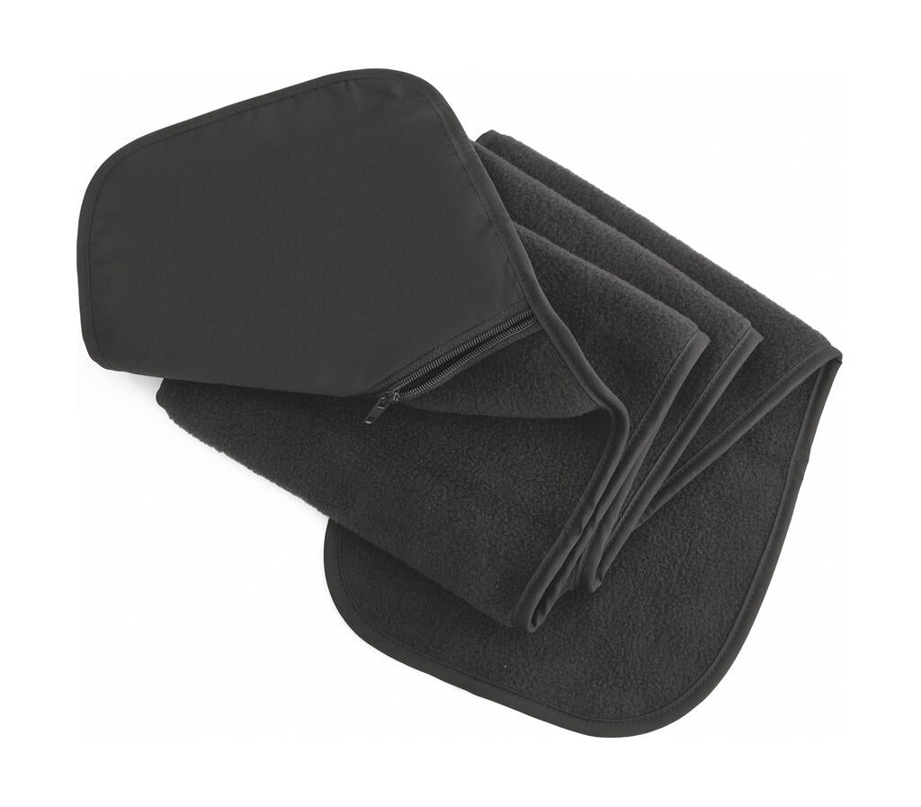  Fleece Scarf with Pocket in Farbe Grey