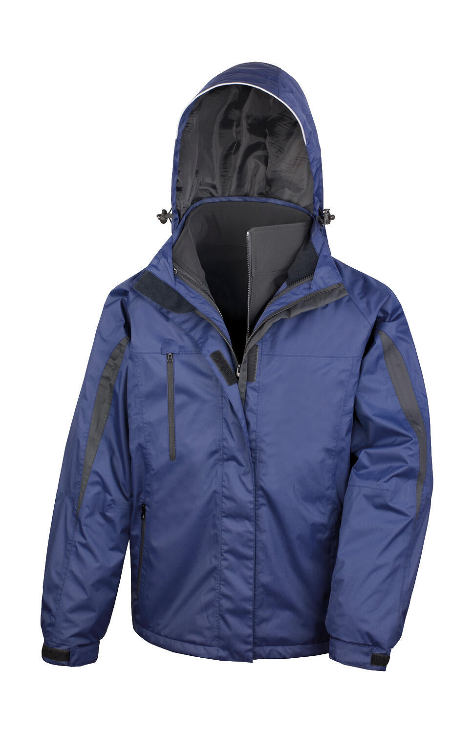  3-in-1 Journey Jacket in Farbe Navy/Black