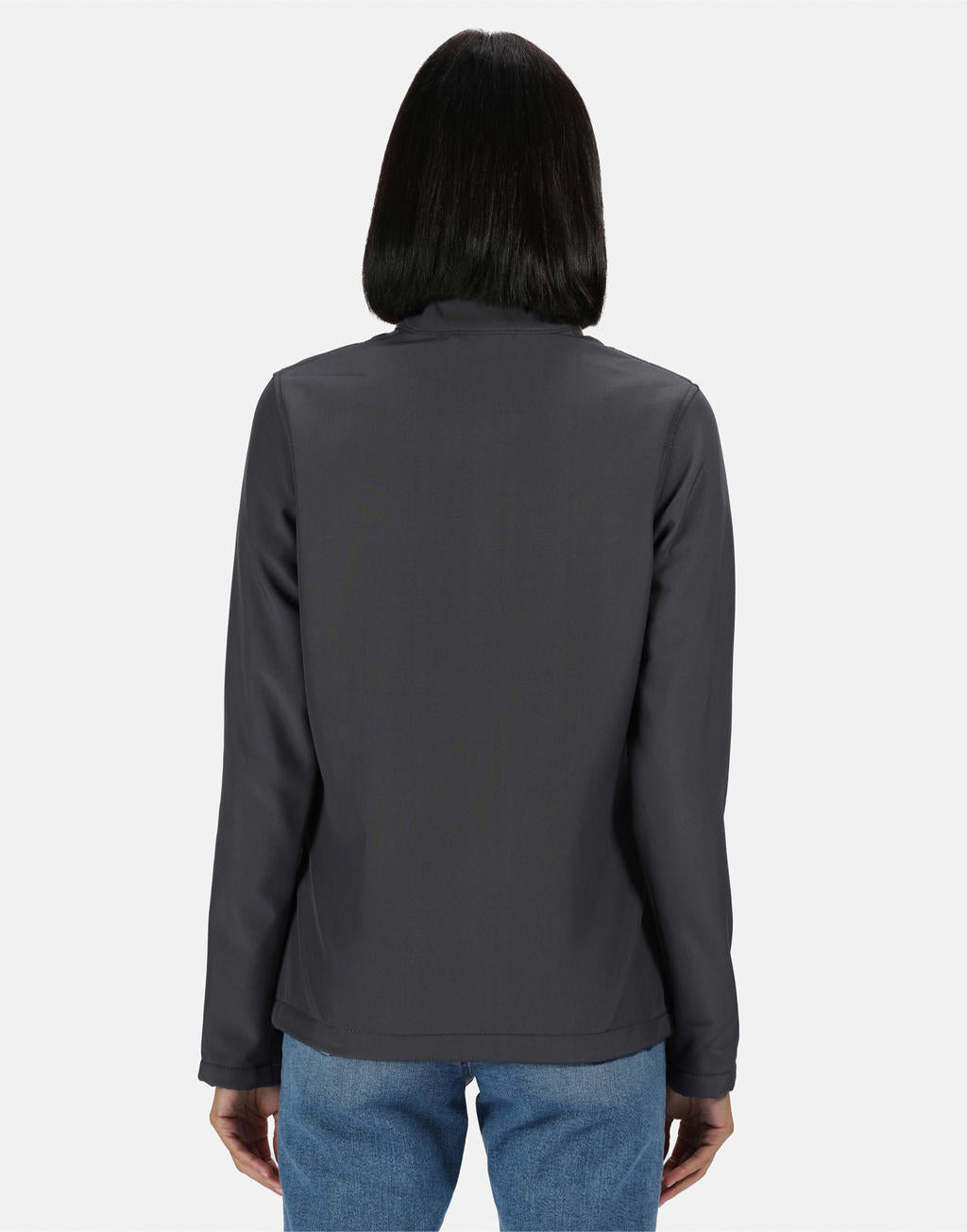  Women's Ablaze Printable Softshell in Farbe White/Light Steel