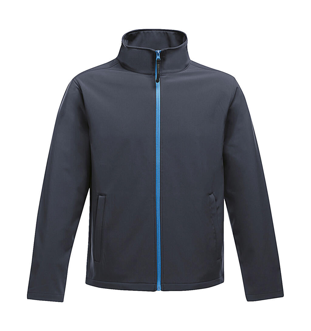  Women's Ablaze Printable Softshell in Farbe Navy/French Blue