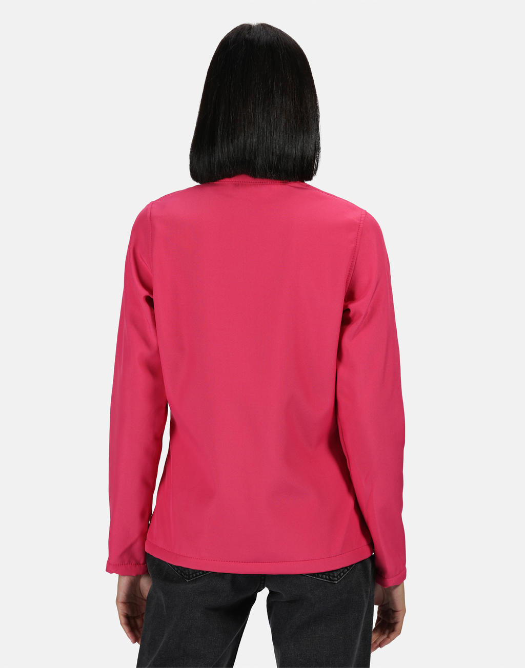  Women's Ablaze Printable Softshell in Farbe White/Light Steel