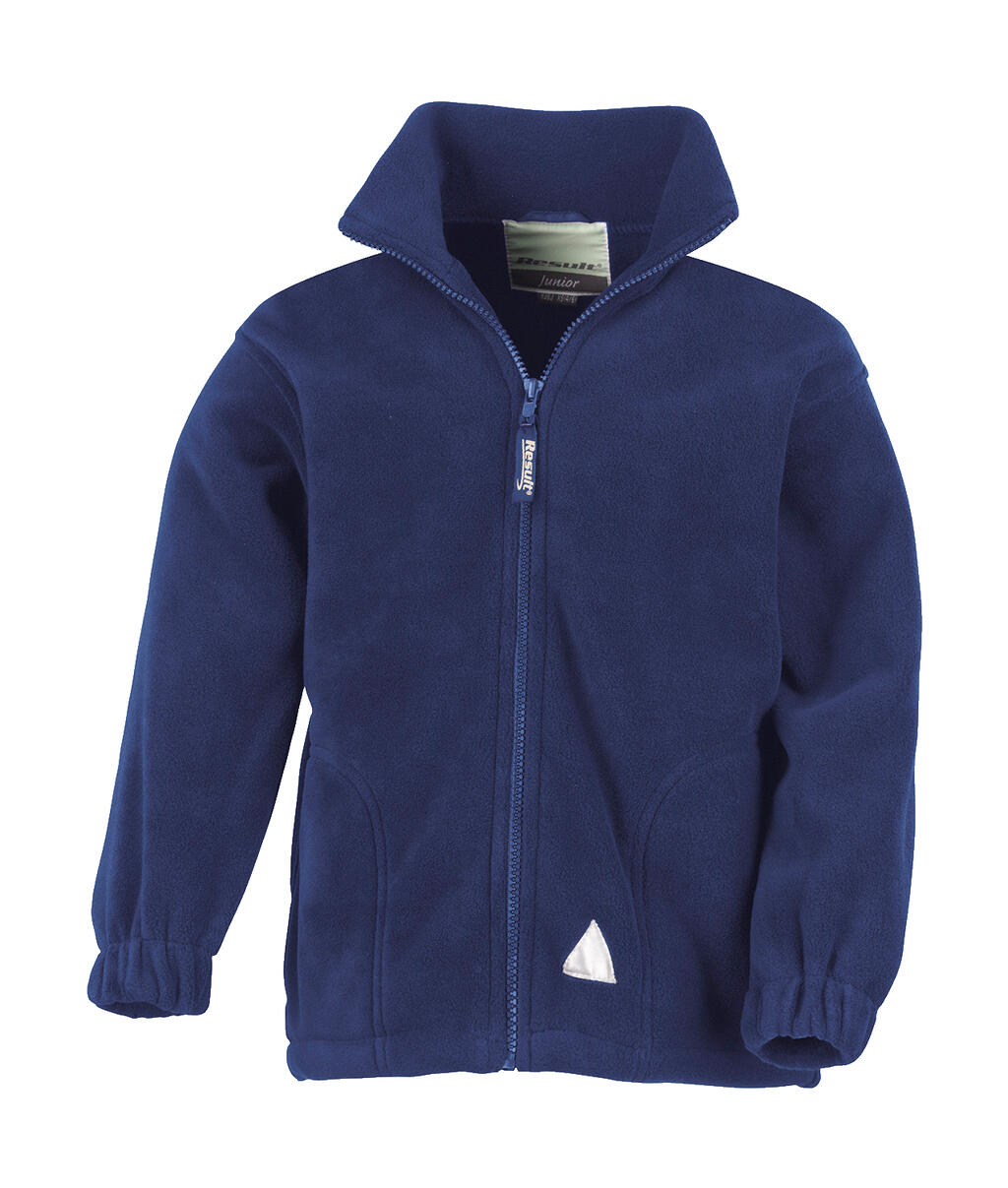  Kids' Fleece Jacket in Farbe Navy