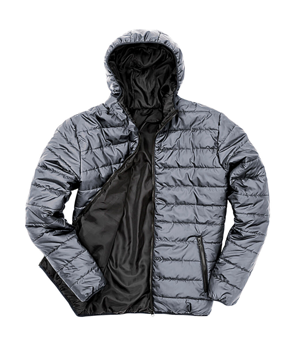  Soft Padded Jacket in Farbe Frost Grey/Black