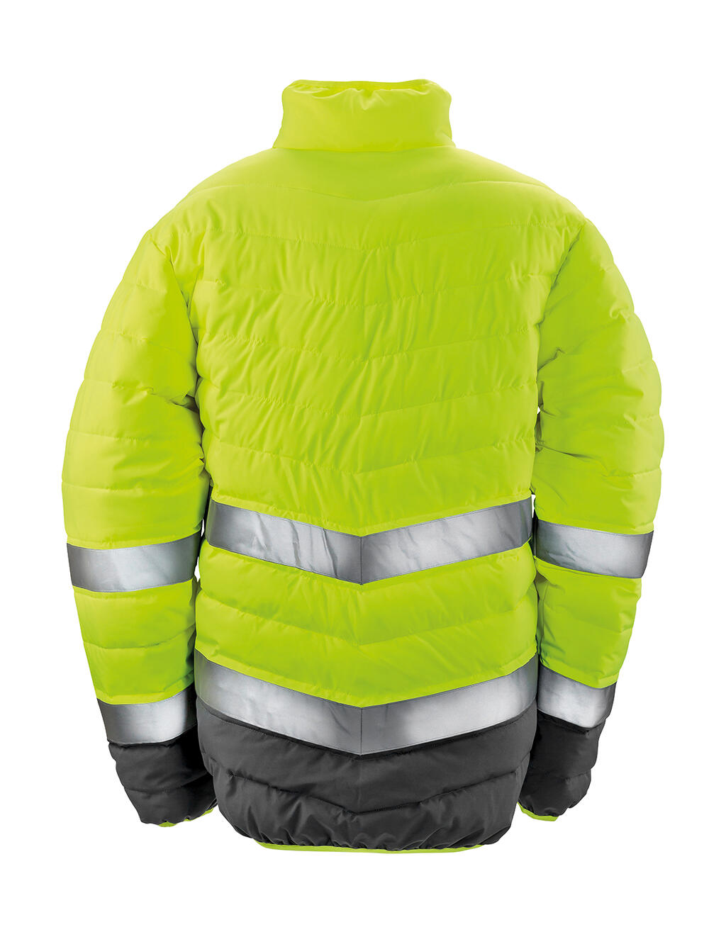  Soft Padded Safety Jacket in Farbe Fluo Orange/Grey