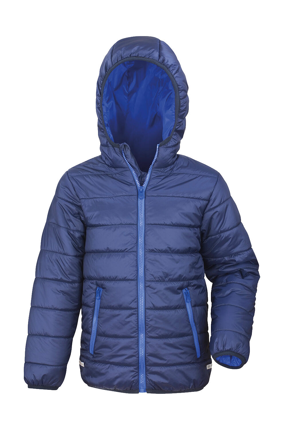  Junior/Youth Soft Padded Jacket in Farbe Navy/Royal