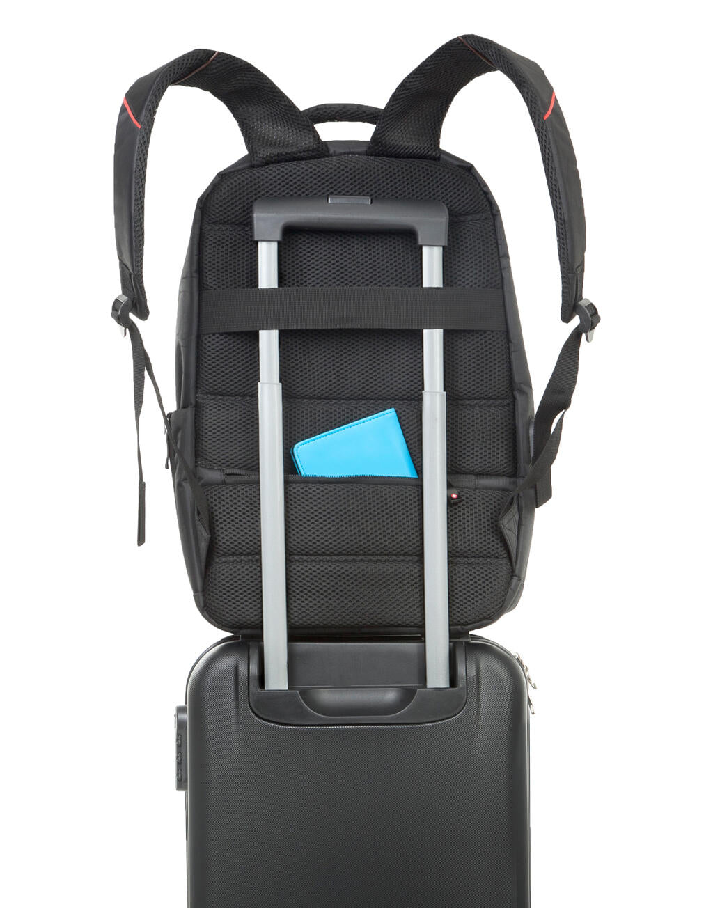 Kiel Urban Laptop Backpack in Farbe Black/Red
