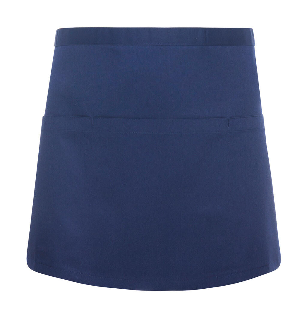  Waist Apron Basic with Pockets in Farbe Navy