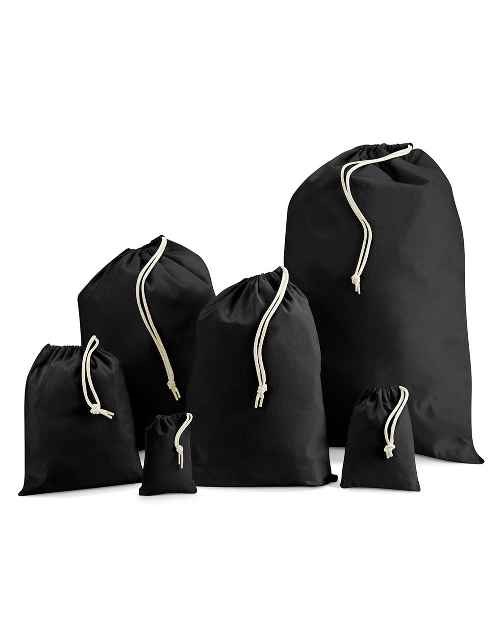 Recycled Cotton Stuff Bag in Farbe Natural
