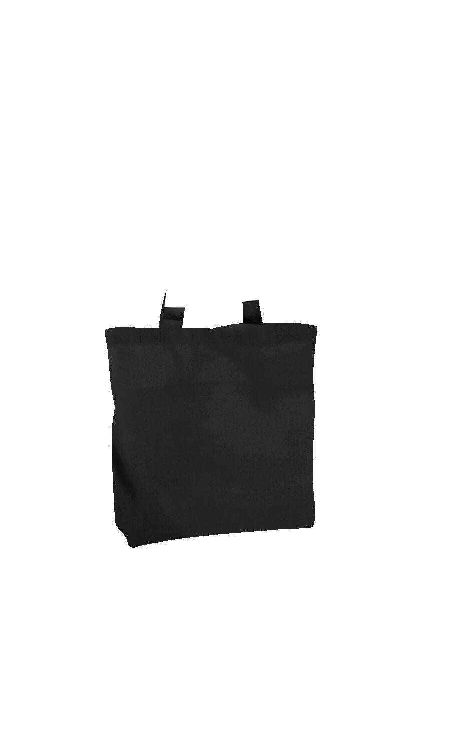  Recycled Cotton Maxi Tote in Farbe Black
