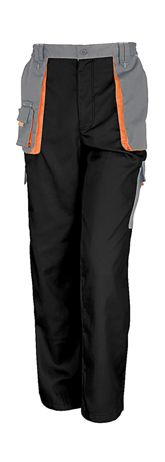  LITE Trouser in Farbe Black/Grey/Orange