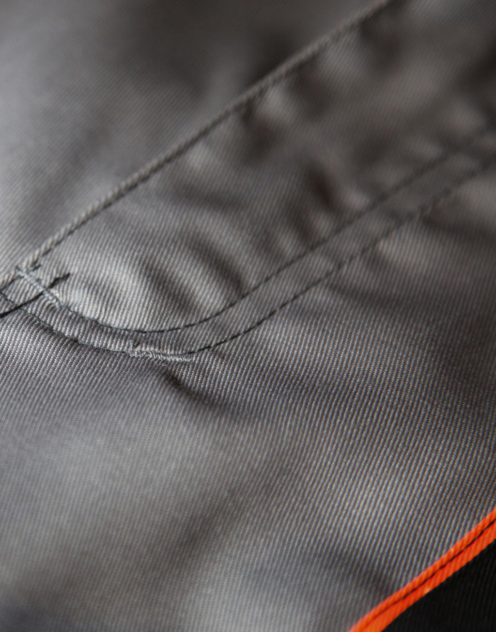  LITE Short in Farbe Grey/Black/Orange