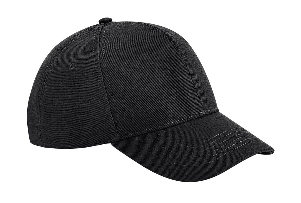  Ultimate 6 Panel Cap in Farbe Black