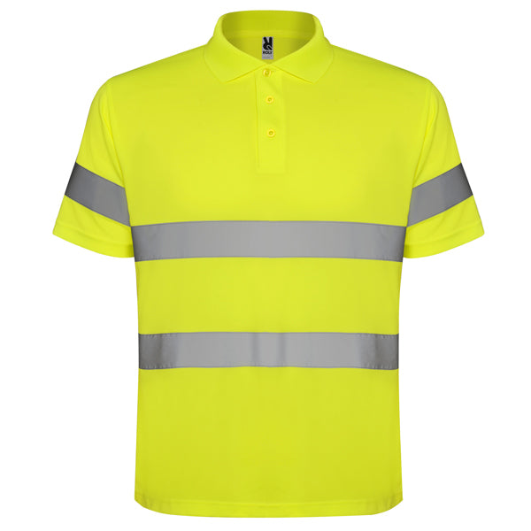 Hochsichtbares Poloshirt Polaris  in Farbe Fluor Yellow