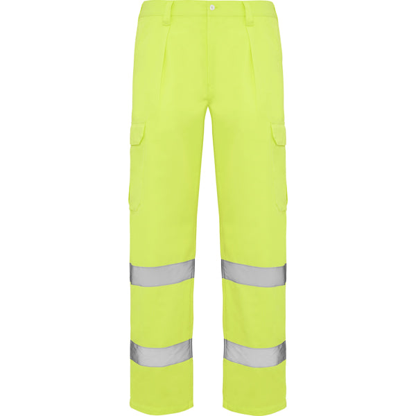 Hochsichtbare Hosen Alfa  in Farbe Fluor Yellow