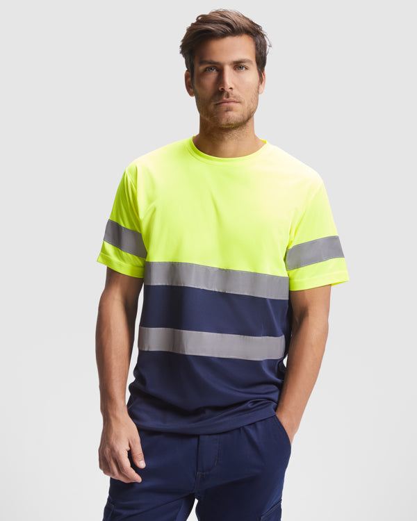 Hochsichtbares T-Shirt Delta  in Farbe Fluor Yellow