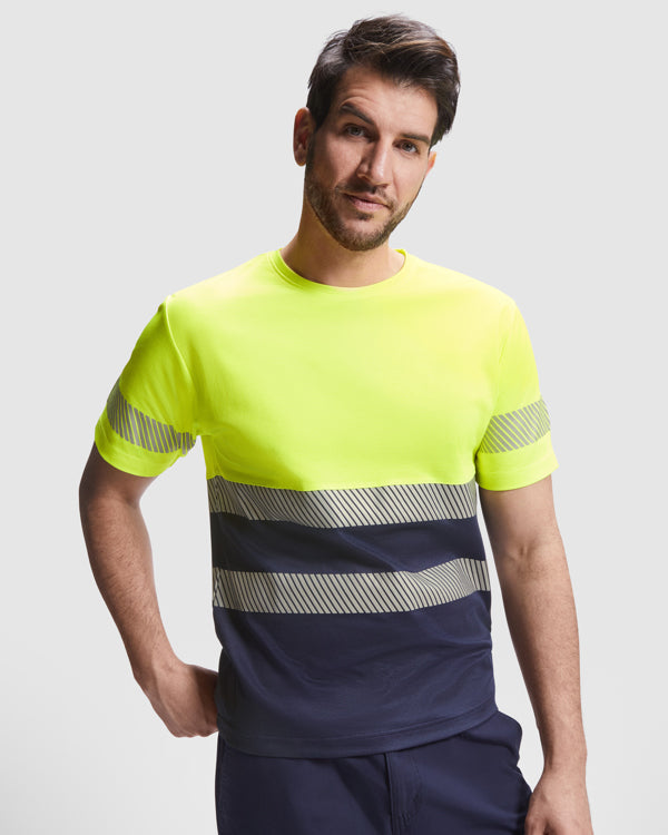Hochsichtbares T-Shirt Tauri  in Farbe Fluor Yellow
