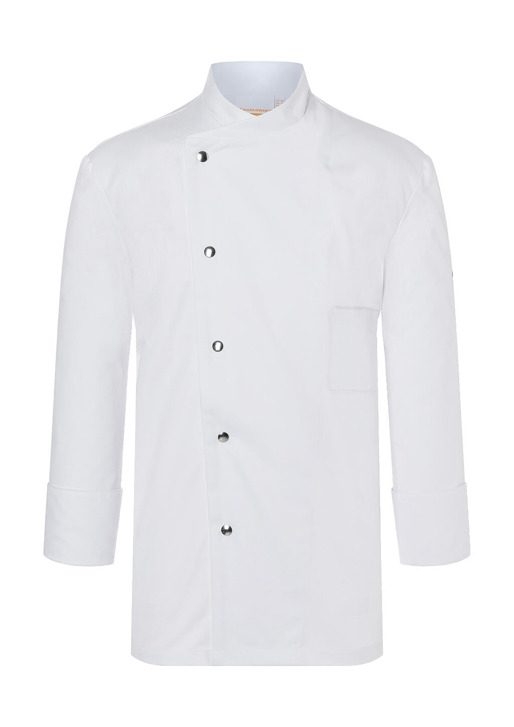  Chef Jacket Lars Long Sleeve in Farbe White