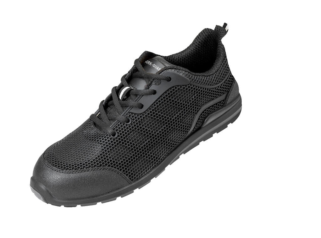  All Black Safety Trainer in Farbe Black