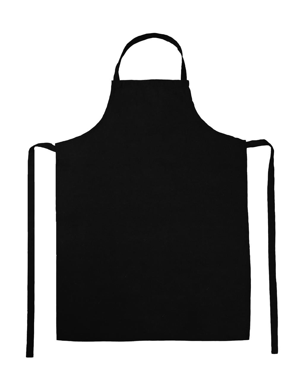  Paris Bib Apron in Farbe Black
