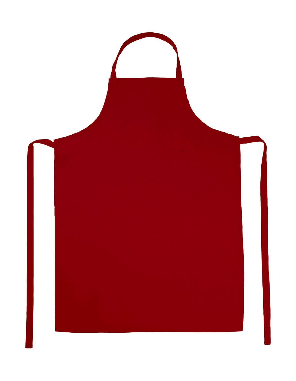  Paris Bib Apron in Farbe Red
