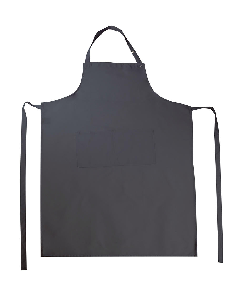  Amsterdam Bib Apron with Pocket in Farbe Grey