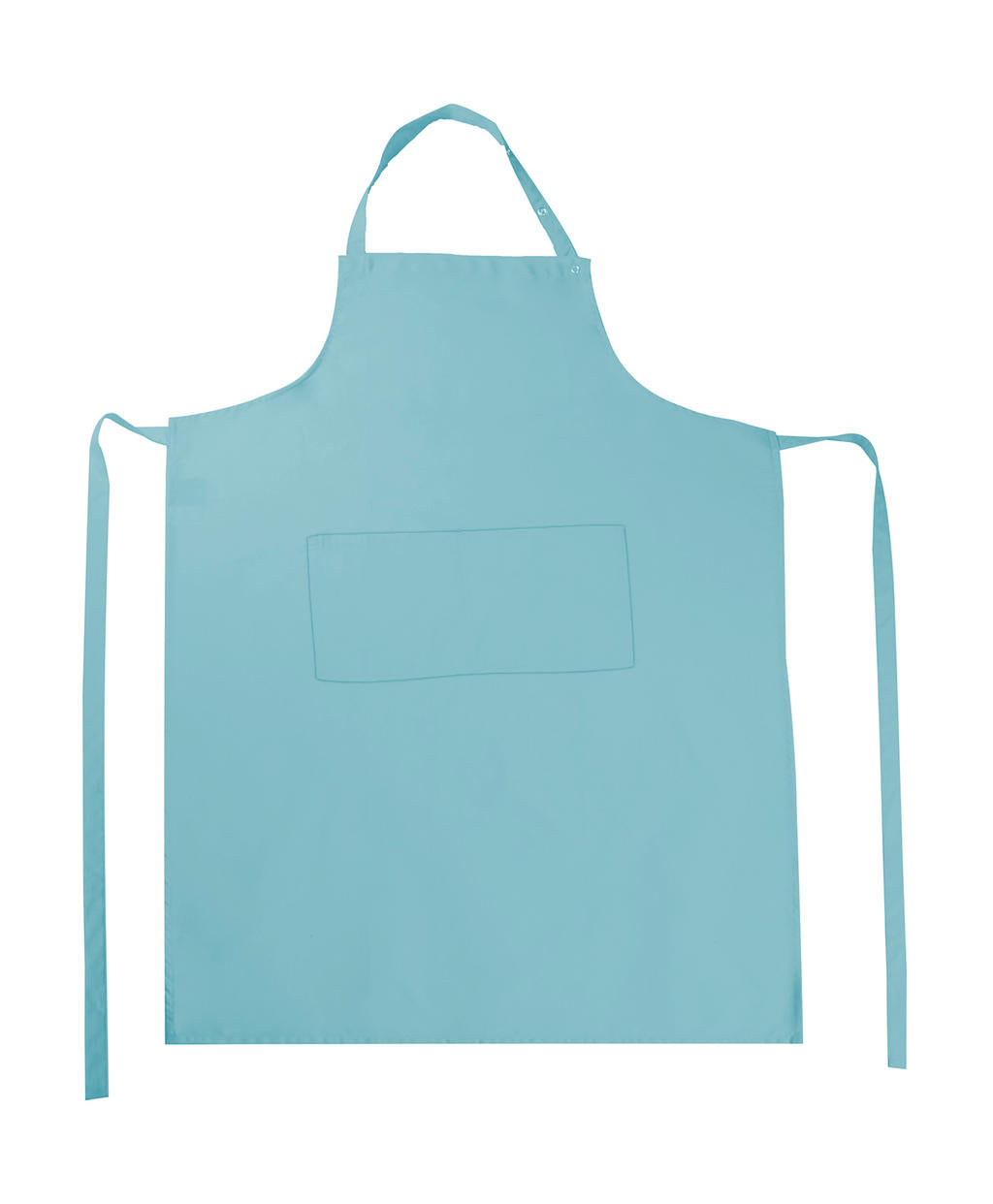  Amsterdam Bib Apron with Pocket in Farbe Sky Blue