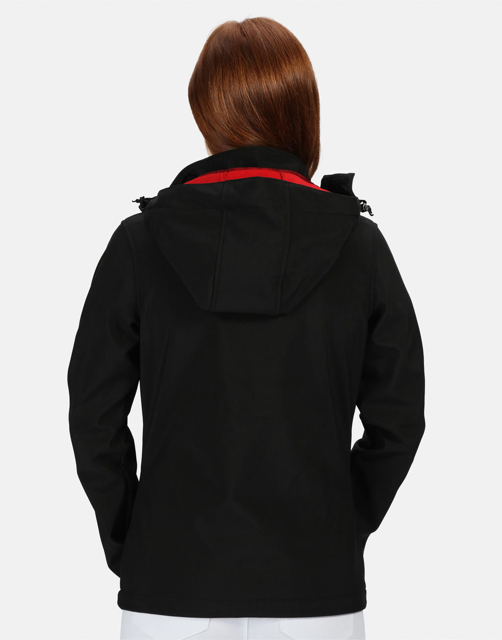  Women's Venturer 3-Layer Hooded Softshell Jacket in Farbe Black