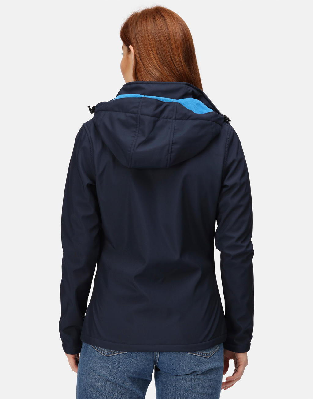  Women's Venturer 3-Layer Hooded Softshell Jacket in Farbe Black