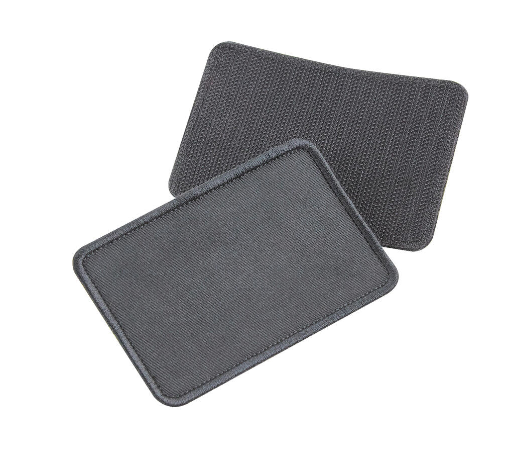  Cotton Removable Patch in Farbe Graphite Grey