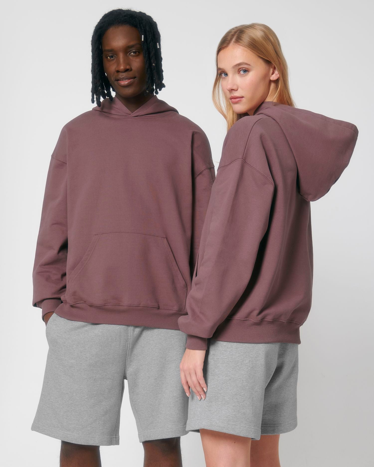 Hoodie Cooper Dry in Farbe Kaffa Coffee