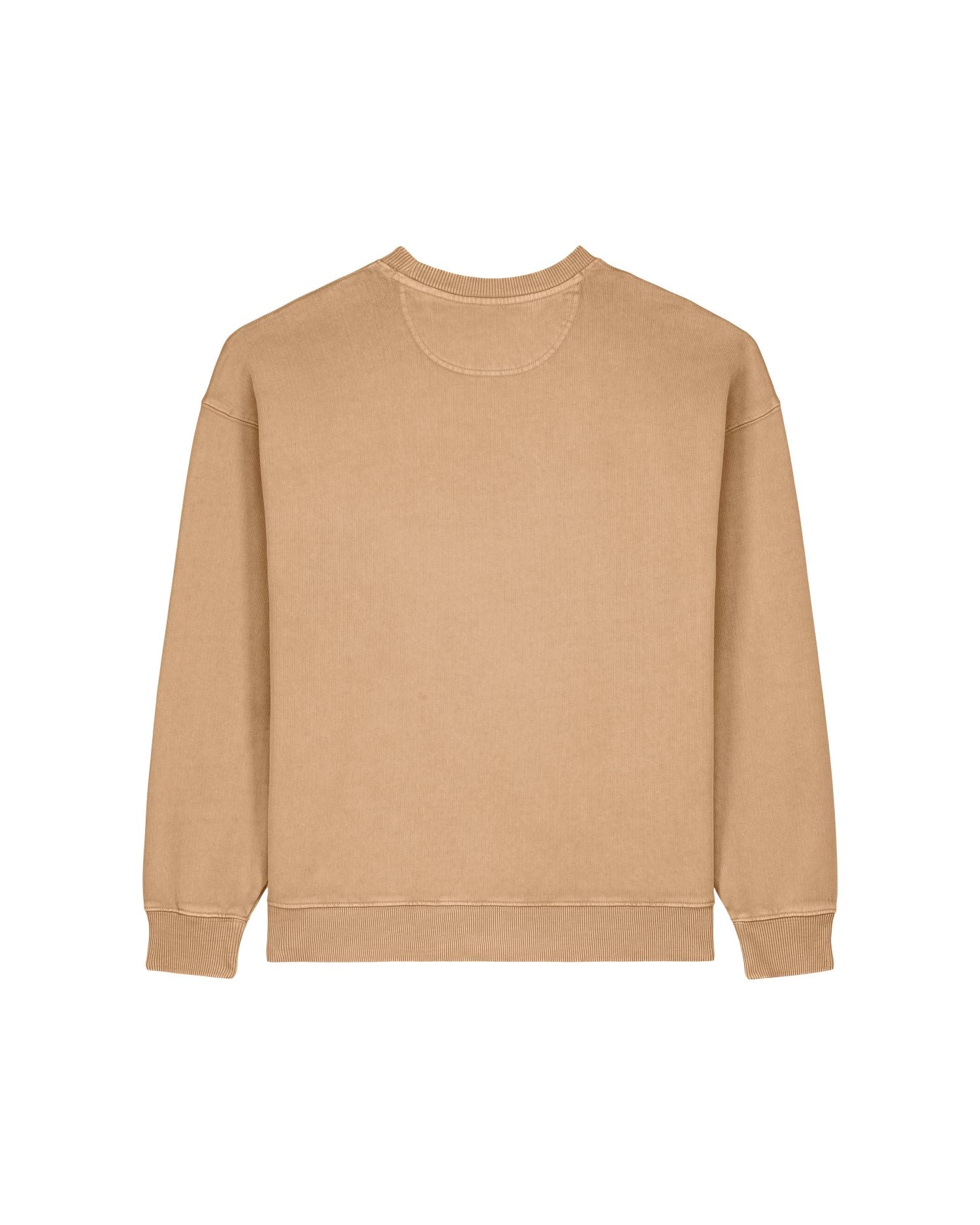 Sweatshirt Radder 2.0 Vintage in Farbe G. Dyed Latte