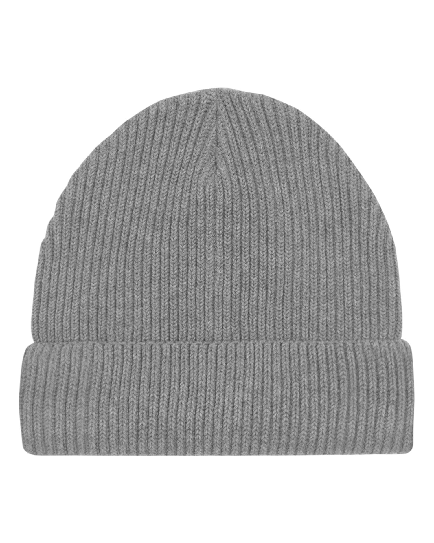  Fisherman Beanie in Farbe Mid Heather Grey