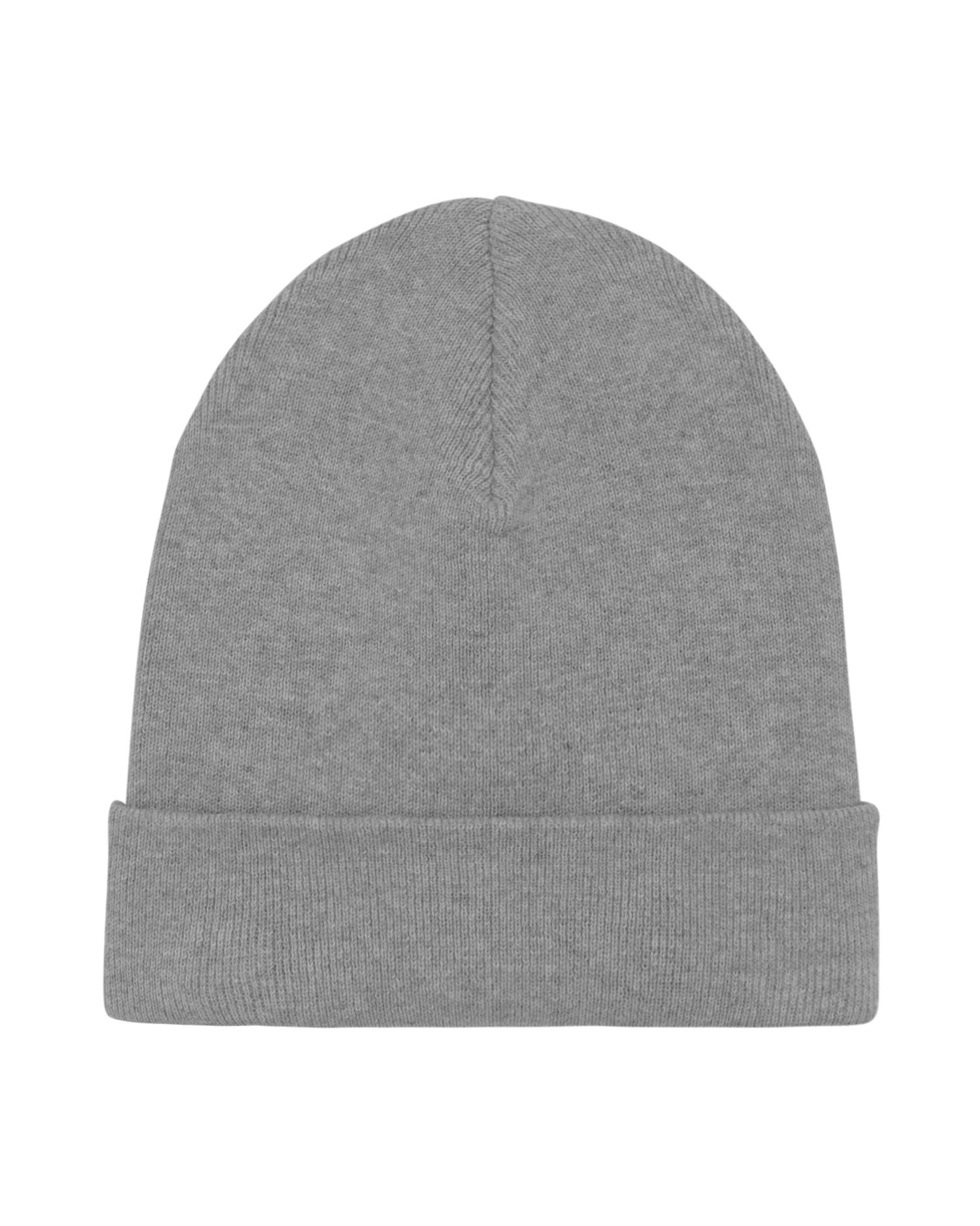 Rib Beanie in Farbe Mid Heather Grey