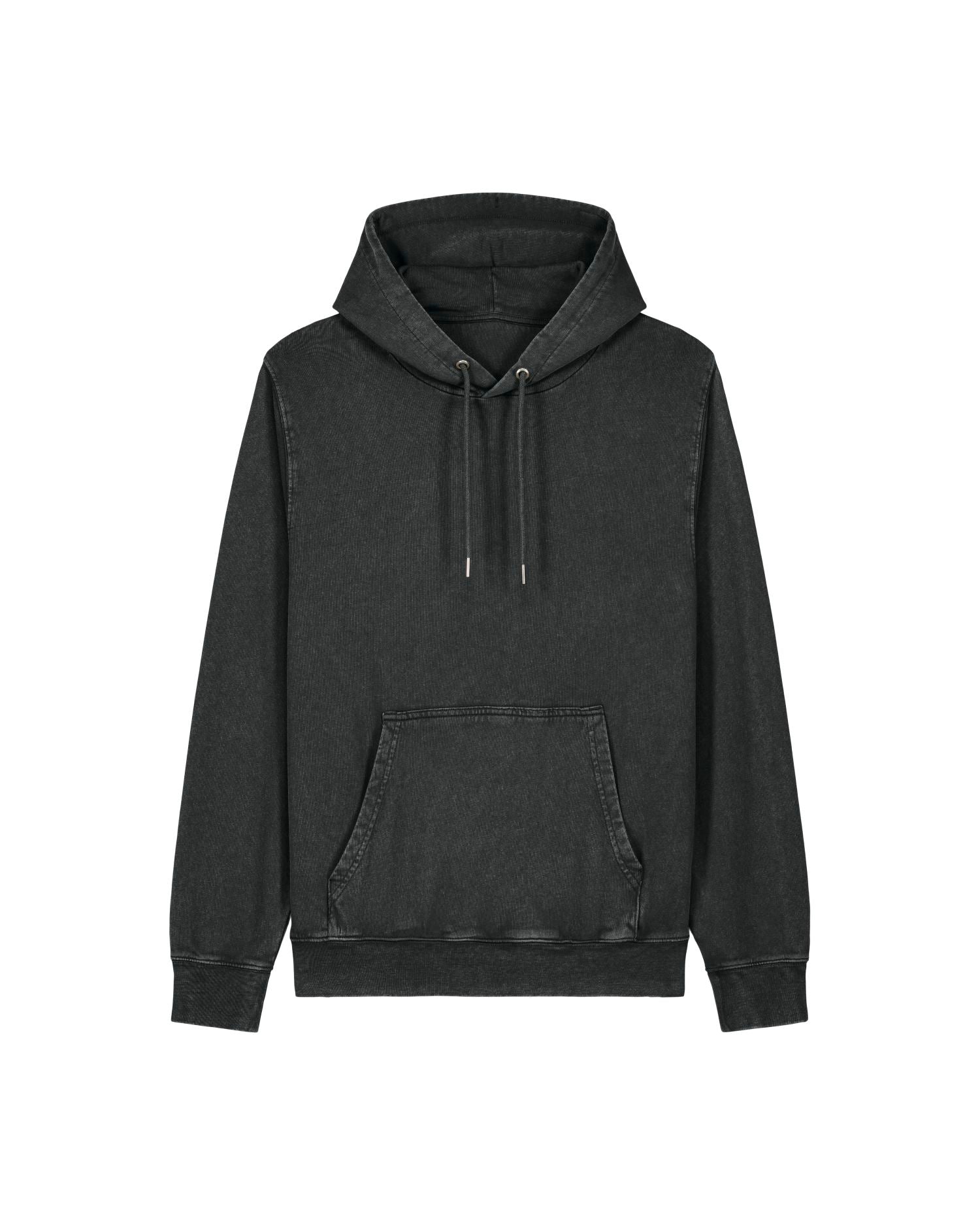 Hoodie Archer Vintage in Farbe G. Dyed Black Rock
